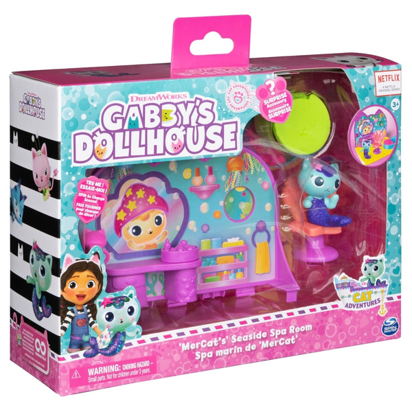 SET DE LUJO CUARTO DE SPA GATIRENA GABBYS DOLLHOUSE