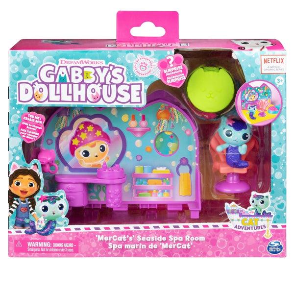 SET DE LUJO CUARTO DE SPA GATIRENA GABBYS DOLLHOUSE