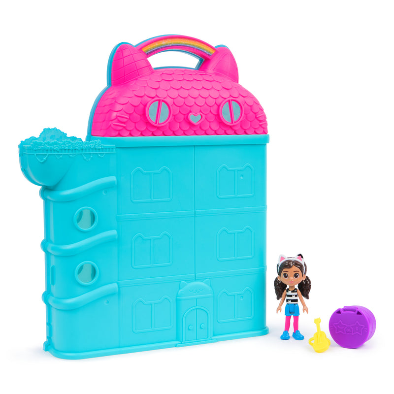 SET DE JUEGO MINI CASA PORTATIL V2 GABBYS DOLLHOUSE