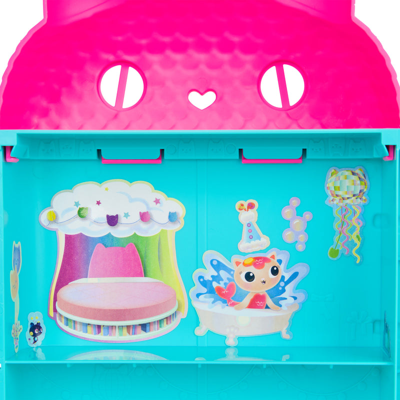 SET DE JUEGO MINI CASA PORTATIL V2 GABBYS DOLLHOUSE
