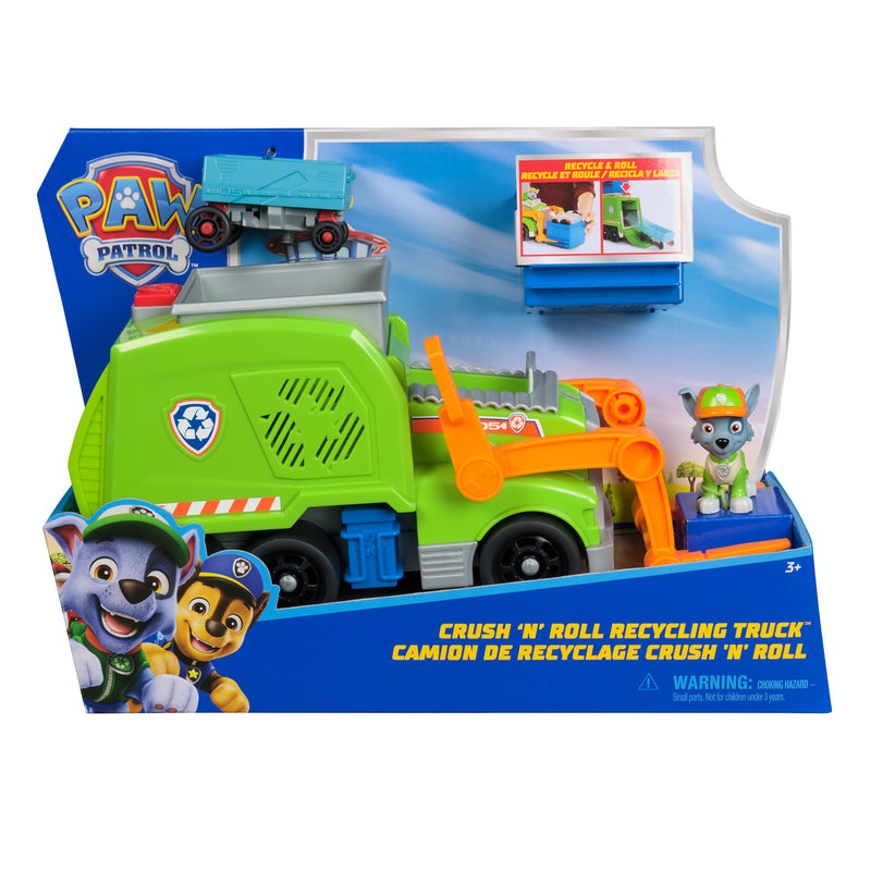 CAMION DE RECICLAJE ROCKY PAW PATROL