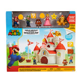 DELUXE MUSHROOM KINGDOM CASTLE PLAYSET W/ FIGURES