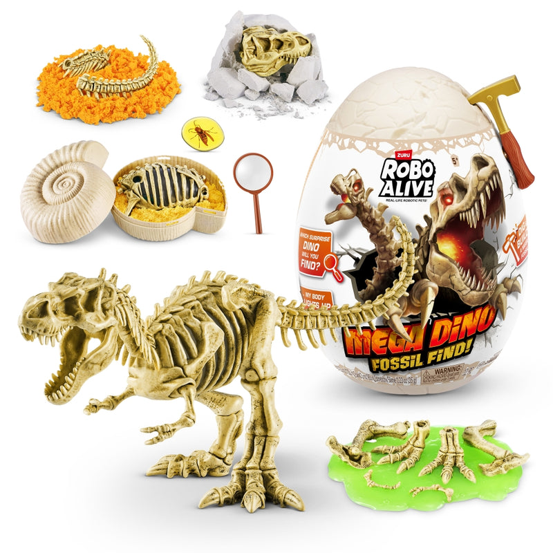 SET DE JUEGO GRANDE DESCUBRE DINO FOSILES ROBO ALIVE
