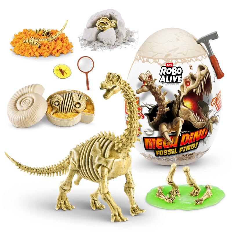 SET DE JUEGO GRANDE DESCUBRE DINO FOSILES ROBO ALIVE