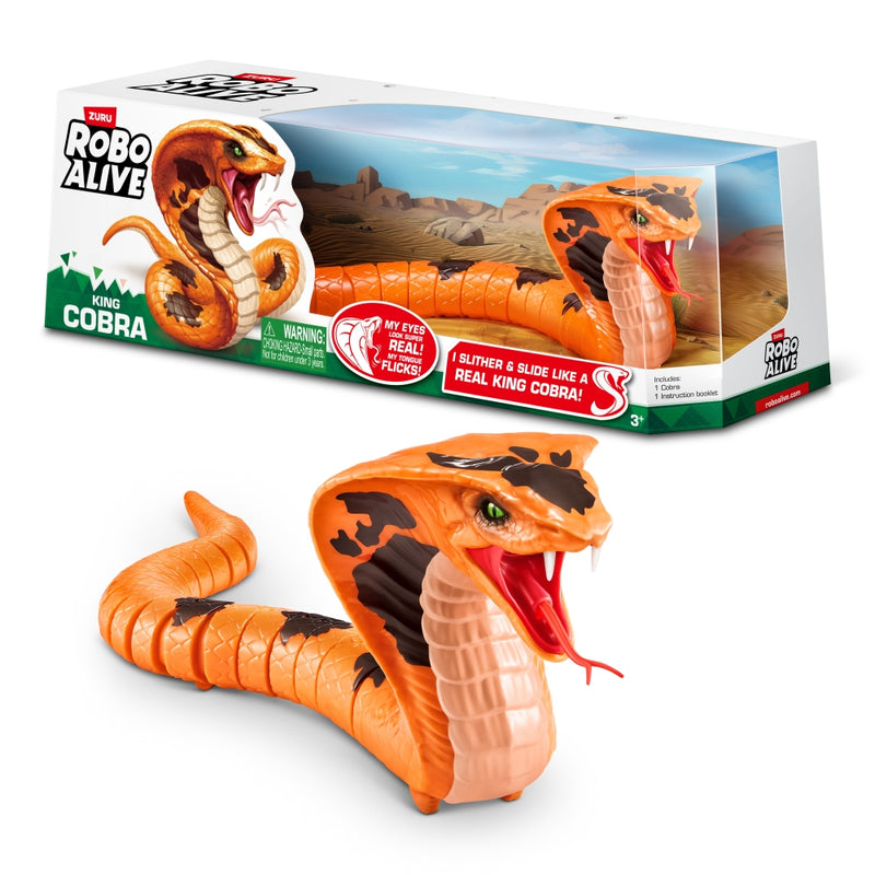 SERPIENTE COBRA ROBOTICA ROBO ALIVE