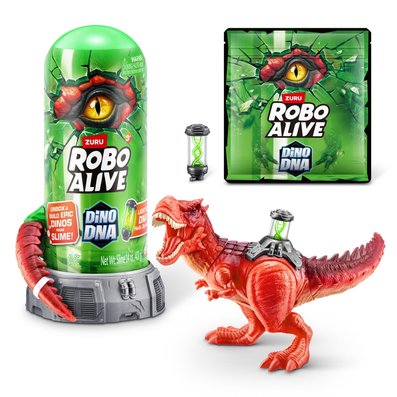 SET DE JUEGO DINO ADN ASST ROBO ALIVE