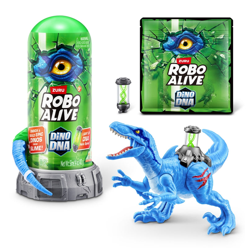 SET DE JUEGO DINO ADN ASST ROBO ALIVE
