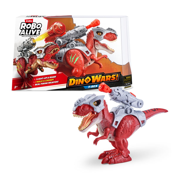 ZURU ROBO ALIVE DINO WARS REX CAMINA Y RUGE