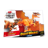 DINOSAURIO RAPTOR CON LUCES Y SONIDO ROBO ALIVE
