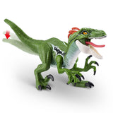 DINOSAURIO RAPTOR CON SONIDO ROBO ALIVE