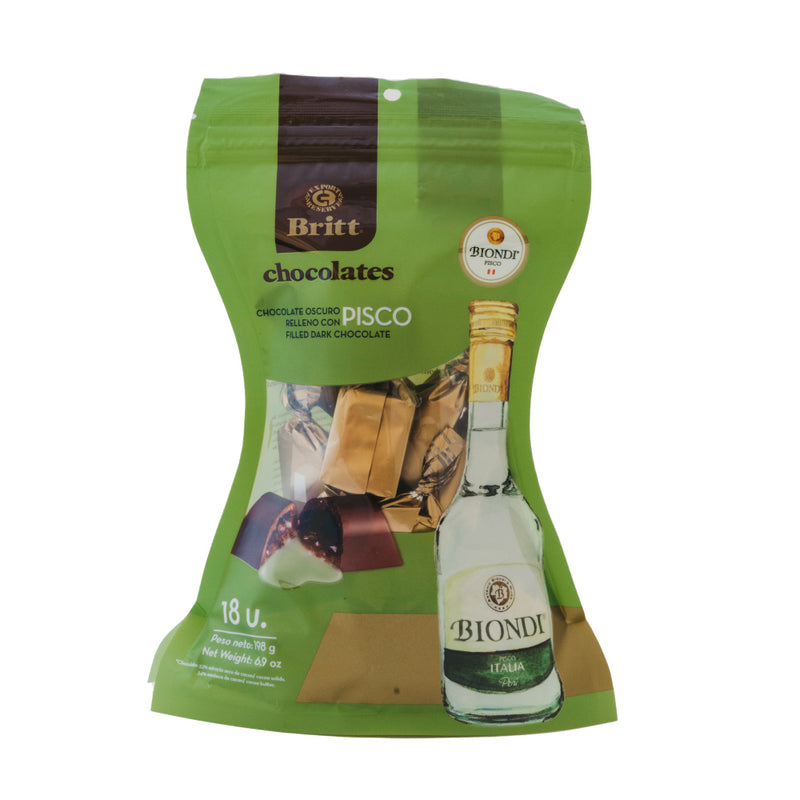 CHOCOLATE BRITT RELL DE PISC BIONDI 120G