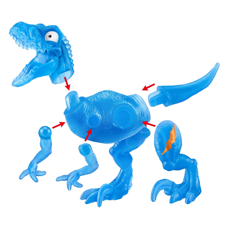 DINO JURASICO LUMINOSO SORPRESA SMASHERS
