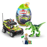 CAPSULA DINO ESCAPE SORPRESA PEQUEÑO MAX BUILD MORE