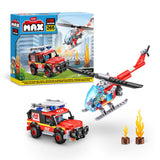 SET DE JUEGO BLOQUES RESCATE DE INCENDIO 265PZ MAX