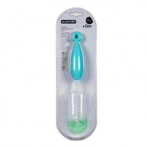 Cepillo Limpiabiberones Duo Verde Suavinex