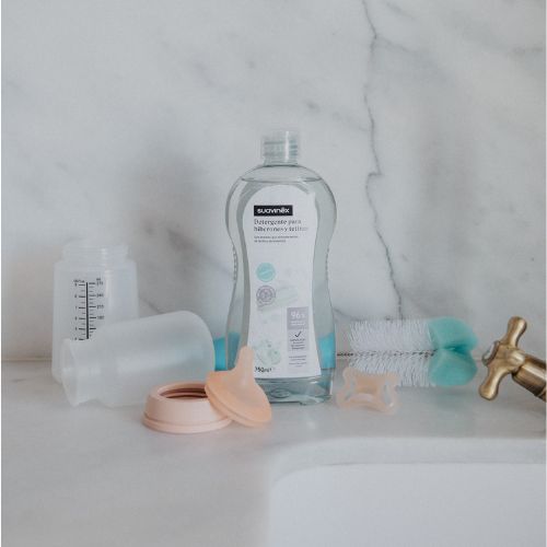 Detergente para biberones y tetinas Suavinex 500 ml +0m