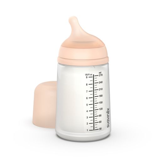 Biberón (Anticólico) ZERO. Flujo Medio (M) Suavinex 270 ml