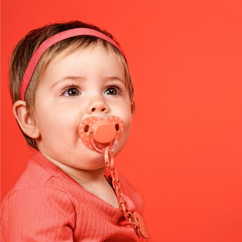 Chupón con tetina fisiológica +18 m x 2 unidades The Basics- Suavinex