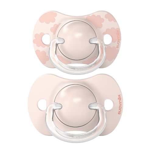 Chupón con tetina fisiológica SX PRO - Wild & Free Pink 0-6 m x 2 unidades - Suavinex