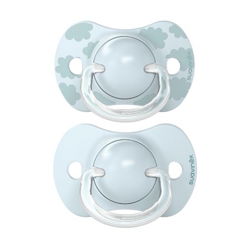 Chupón con tetina fisiológica SX PRO -Dreams Blue 0-6 m x 2 unidades - Suavinex