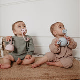 Sujetador De Chupón De Bolitas de Silicona Rosado - Suavinex