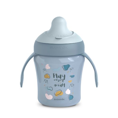 Taza de aprendizaje Oso Azul - Suavinex