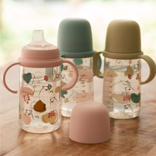 Vaso Aprendizaje 360º 340 ml – 12m Oso Rosado - Suavinex