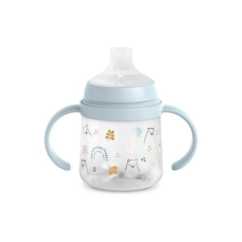 Biberón Taza First Entrenamiento +4 m Oso Azul - Suavinex