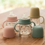 Biberón Taza First Entrenamiento +4 m Oso Azul - Suavinex