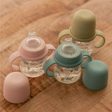 Biberón Taza First Entrenamiento +4 m Oso Rosado - Suavinex