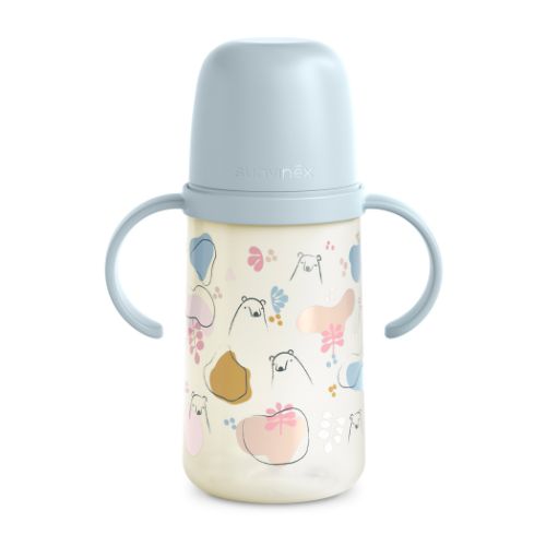 Biberón Taza Second Entrenamiento +4m Oso Azul - Suavinex