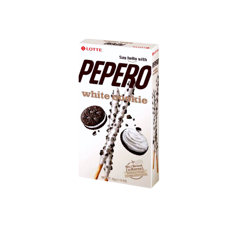 Palitos De Chocolate Blanco Rellena De Galletas x 32 gr
