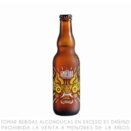 CANDELARIA LAGER DORADA BOTEL 330ML