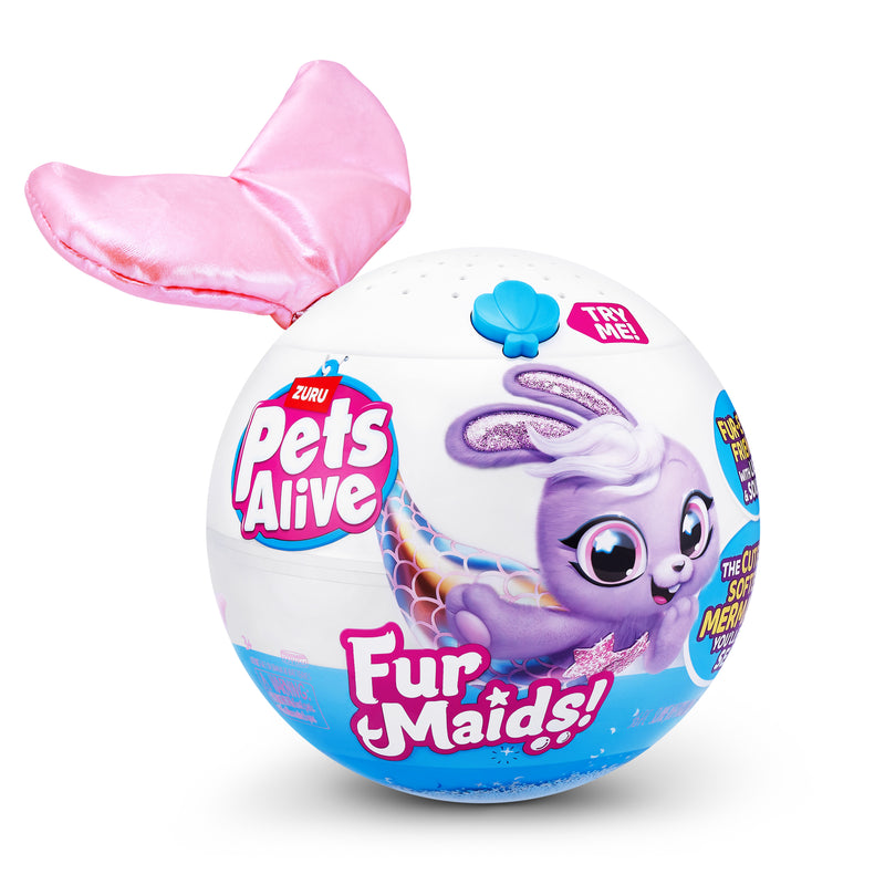 PELUCHE SIRENA CON LUCES Y SONIDO ASST PETS ALIVE