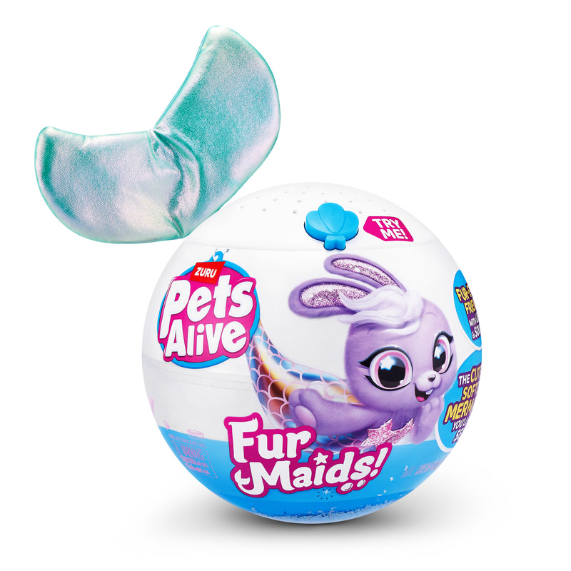 PELUCHE SIRENA CON LUCES Y SONIDO ASST PETS ALIVE
