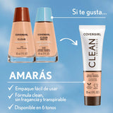 Covergirl Maq Base Clean Invisible Classic Tan 160