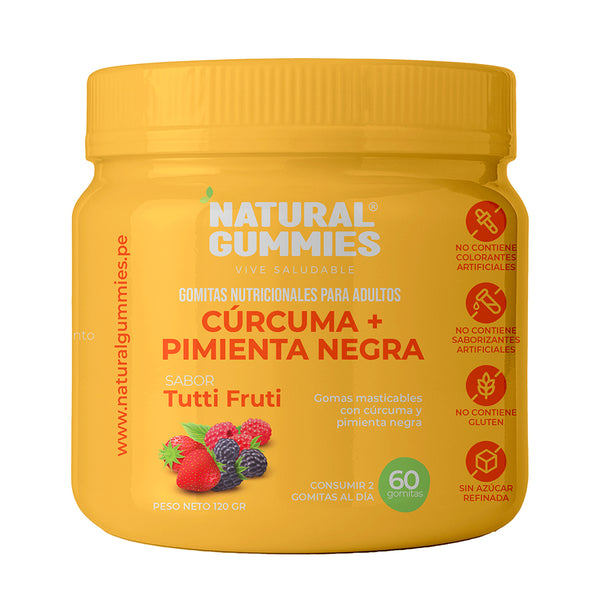 GOMAS CURCUMA Y PIMIENTA NEGRA