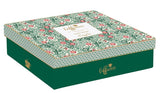 Juego De 6 Tazas Con Platillos Floral Fantay Porcelana 100 ml