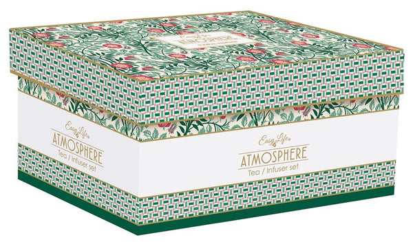 Tetera Con Tazas Floral Fantay Porcelana 600 ml + 160 ml