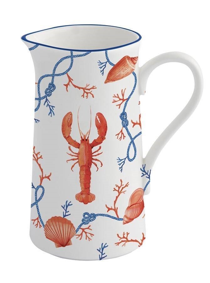 Jarra Mod Costa De Mar De Porcelana 1000ml