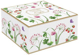 Set De 2 Tazas Blanco Con Platillos Al Aire Libre Porcelana