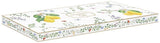 Bandeja De Servicio Flores De Citrons Porcelana 35x15cm