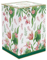 Taza Alta Botanic Chic Blanco/Flores Porcelana 600 ml