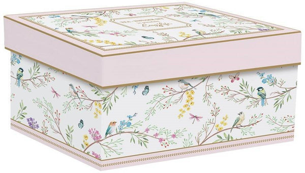 Tetera Con Tazas Pajaros Melody  Porcelana 600 ml + 160 ml