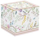Juego De 2 Tazas Con Platillo Pajaros Melody De Porcelana 80 ml