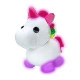 PELUCHE 30CM UNICORNIO CON LUCES ADOPT ME