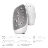 L Cepillo Facial Térmico Sónico 8 en 1 Blanco