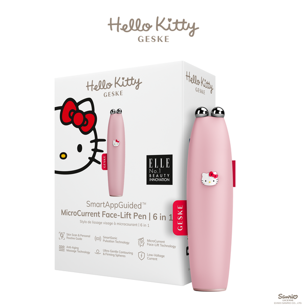 R Pluma de Lifting Facial Hello Kitty 6 en 1 Rosa