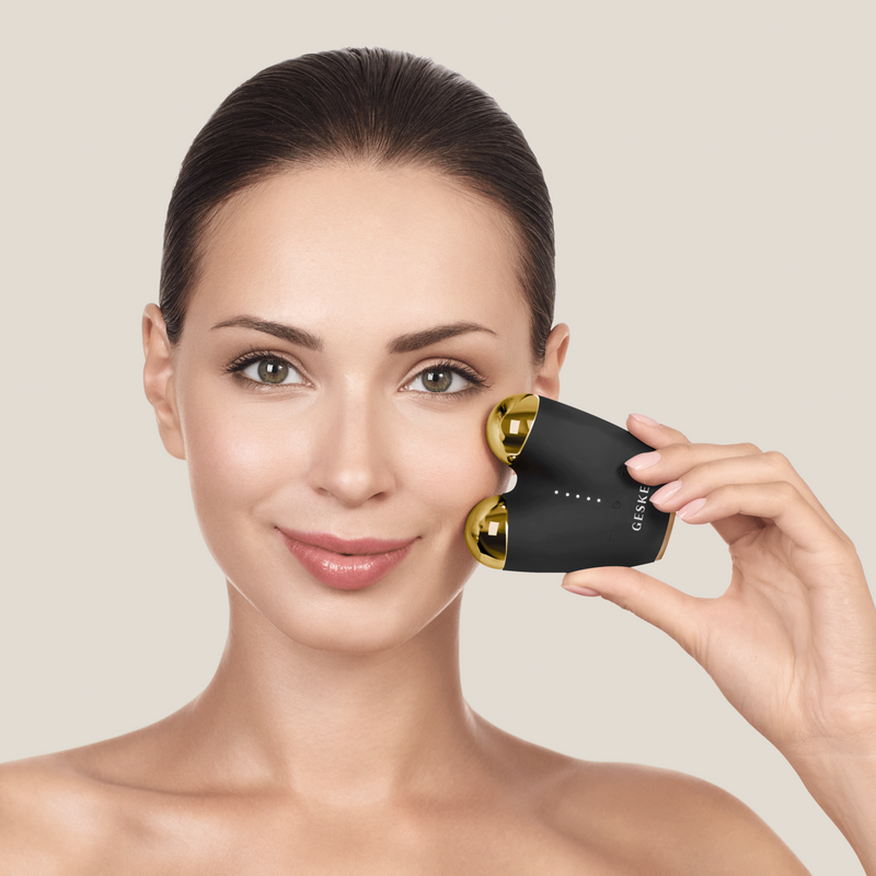 R Lifting Facial con Microcorrientes 6 en 1 Negro