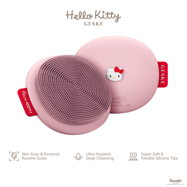 L Cepillo Facial Hello Kitty 3 en 1 Rosa